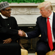 US President Donald Trump meets with Nigeria’s President Muhammadu Buhari in the Oval Office of the White House in 2018